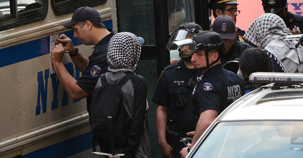 A Year Ago, Columbia Security Was Hands-Off at a Protest. Not This Time.