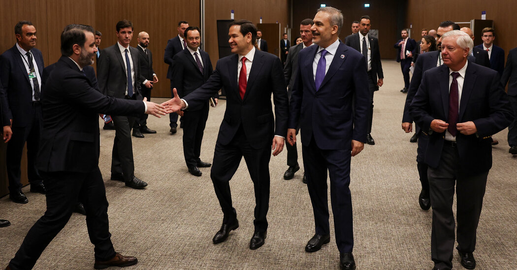 Rubio Meets Syrian Foreign Minister, in Another Sign of Warming Ties